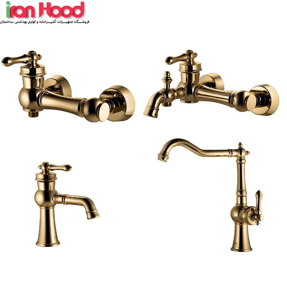 aqoa gold شیرالات درخشان مدل آکوا طلایی