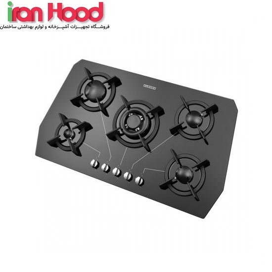 اجاق گاز صفحه ای G 5905 استیل البرز