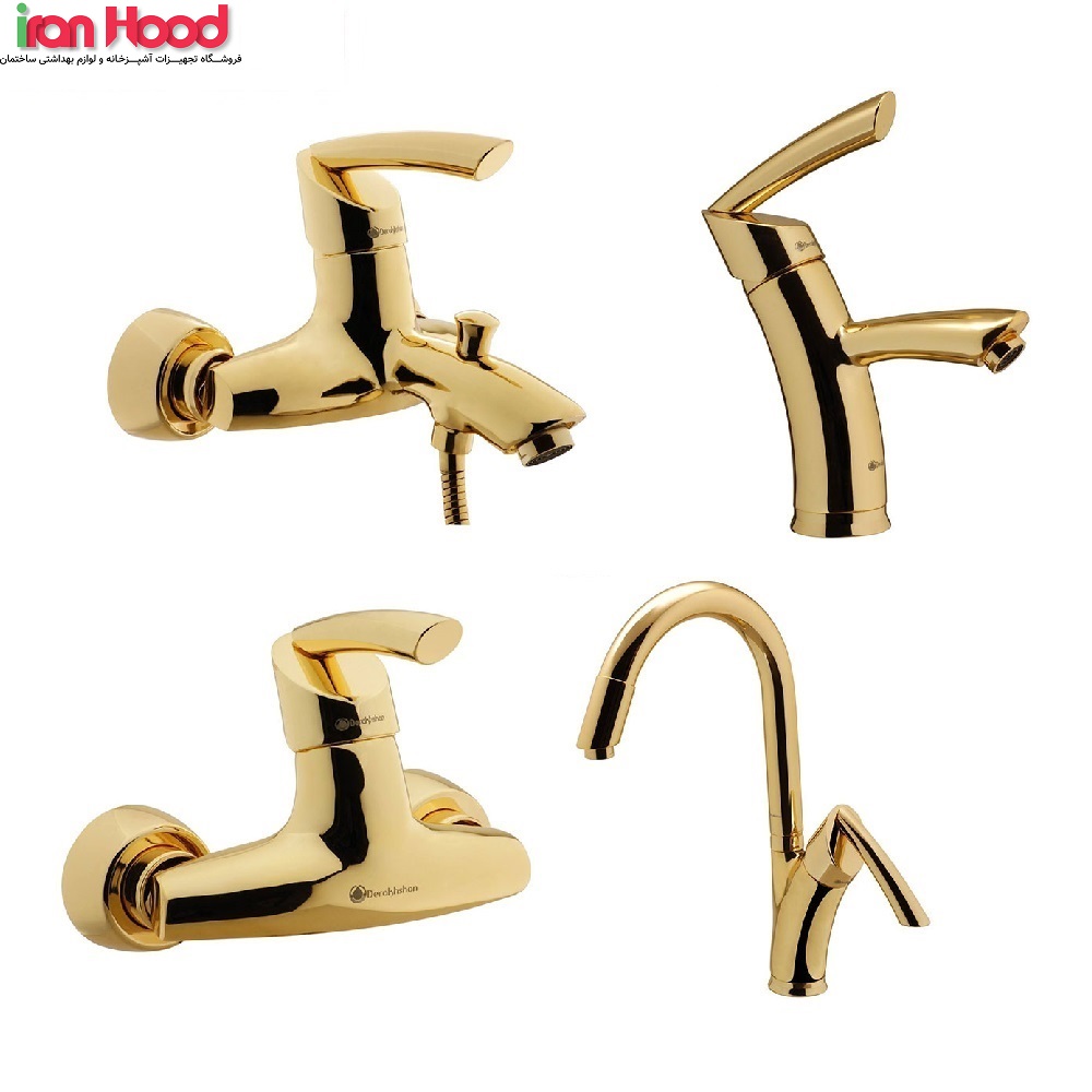 top gold شیرالات درخشان مدل تاپ طلایی
