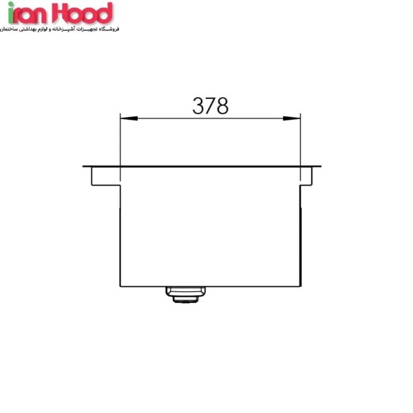 سینک کن مدل BCN-302-90