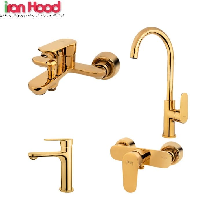 ست شیرالات البرز روز مدل ونتو طلایی